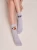 Conte elegant Носки женские из хлопка HAPPY с рисунками 18С-227СП (371) р.23-25, бледно-фиолетовый